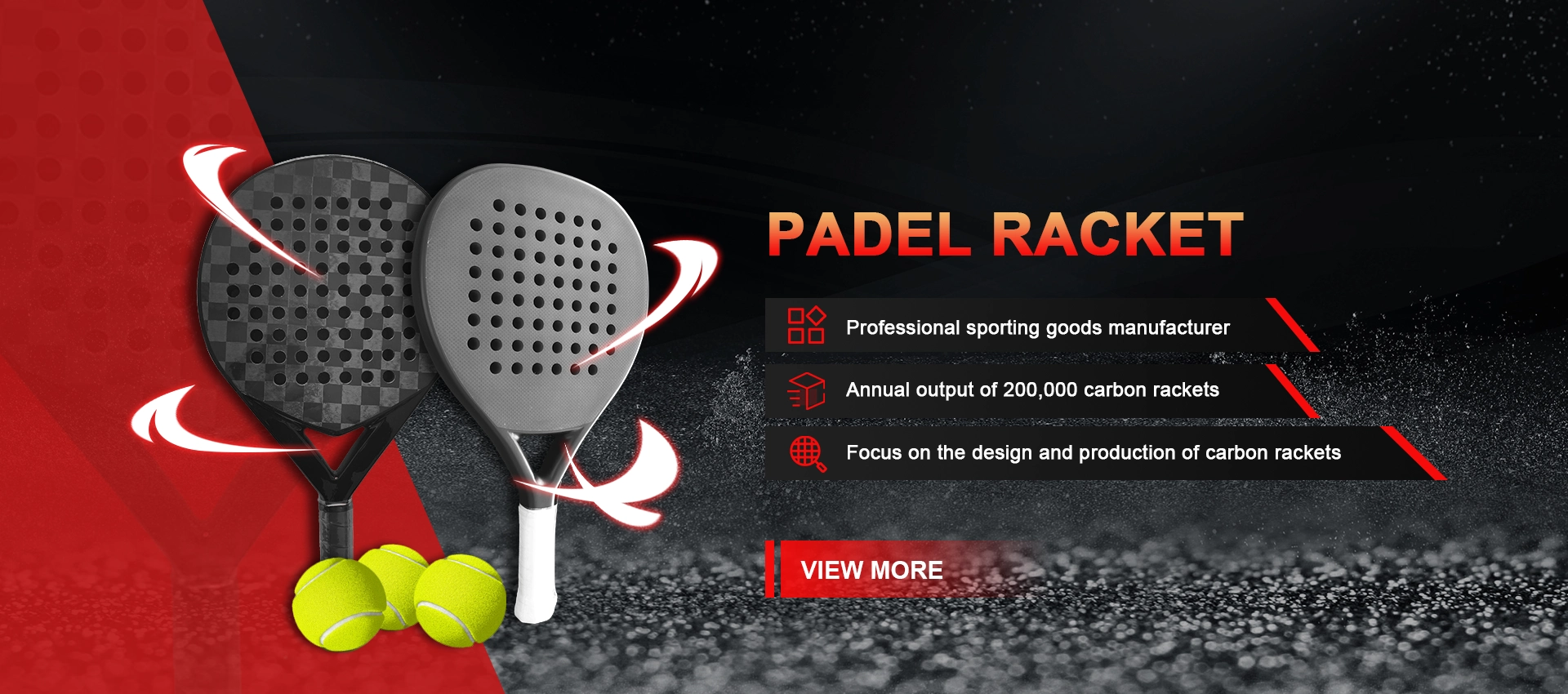 Padel ketcher fabrikanter