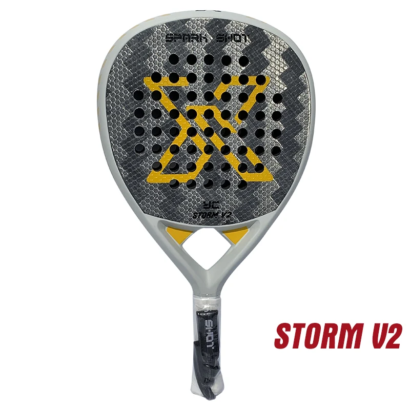 LUKSUS 24K Alum Fiber Padel Ketsjere STORM V2
