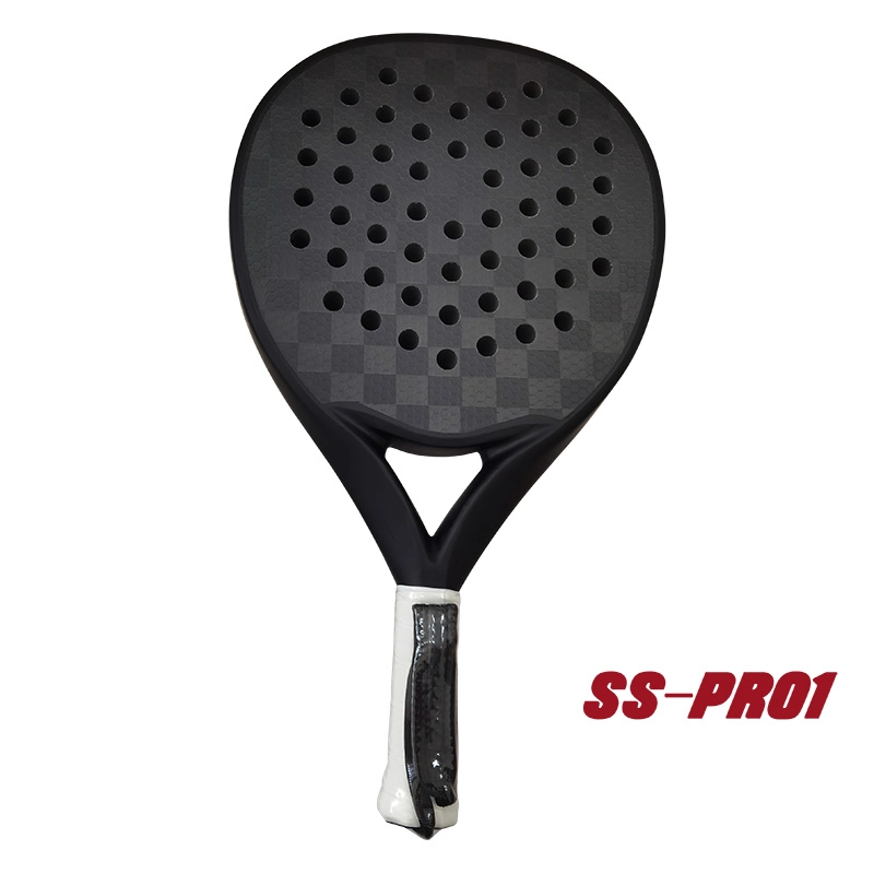 Rund form 18K Carbon Fiber Padel ketcher